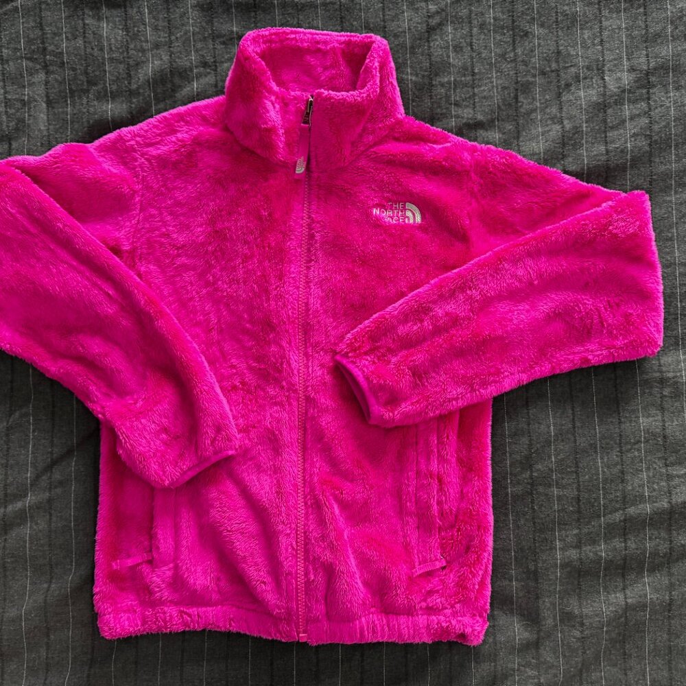 The North Face Fluffy Fleece Zipper Jacket Size Medium